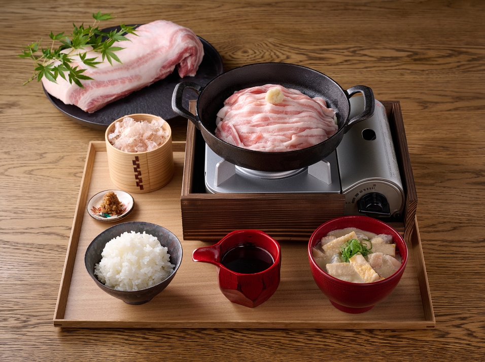 国産豚の生姜焼き御膳