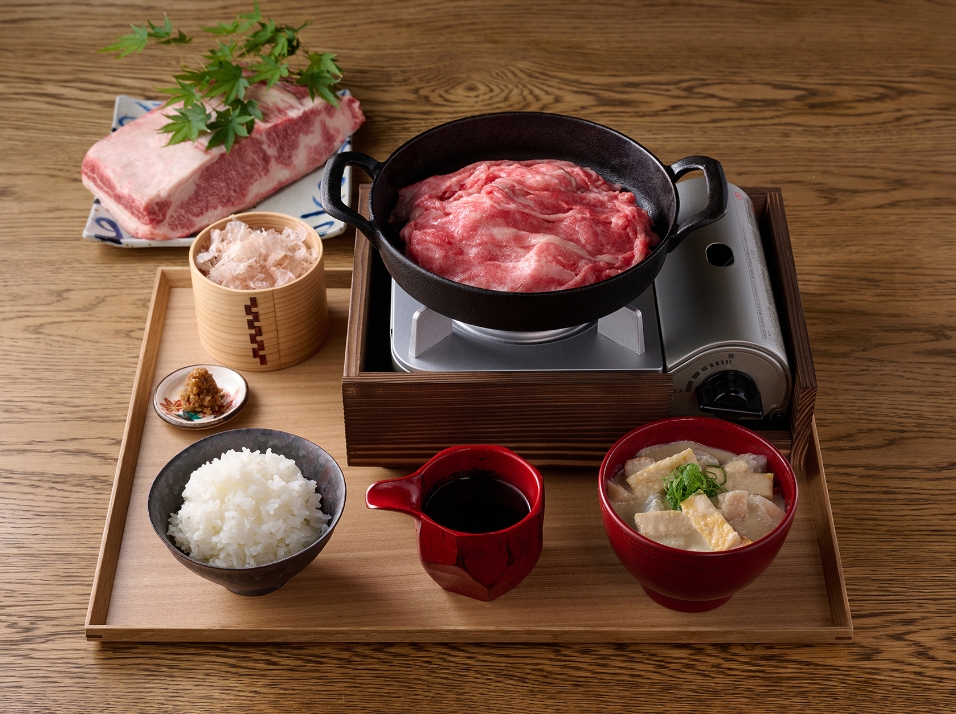 和牛の甘み焼き御膳