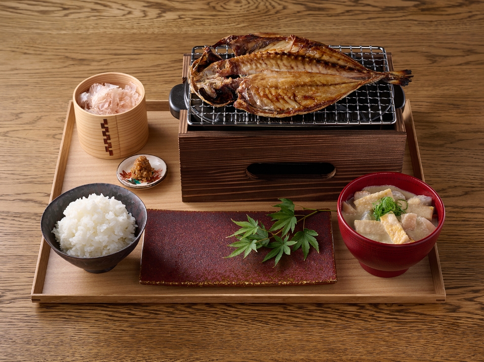 厳選干物の炙り御膳