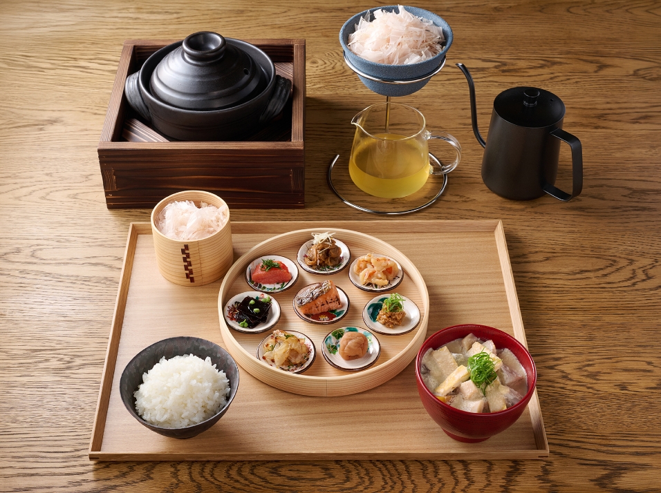 ごはんのお供極み御膳<br>0.01㎜本枯鰹節出汁 付き
