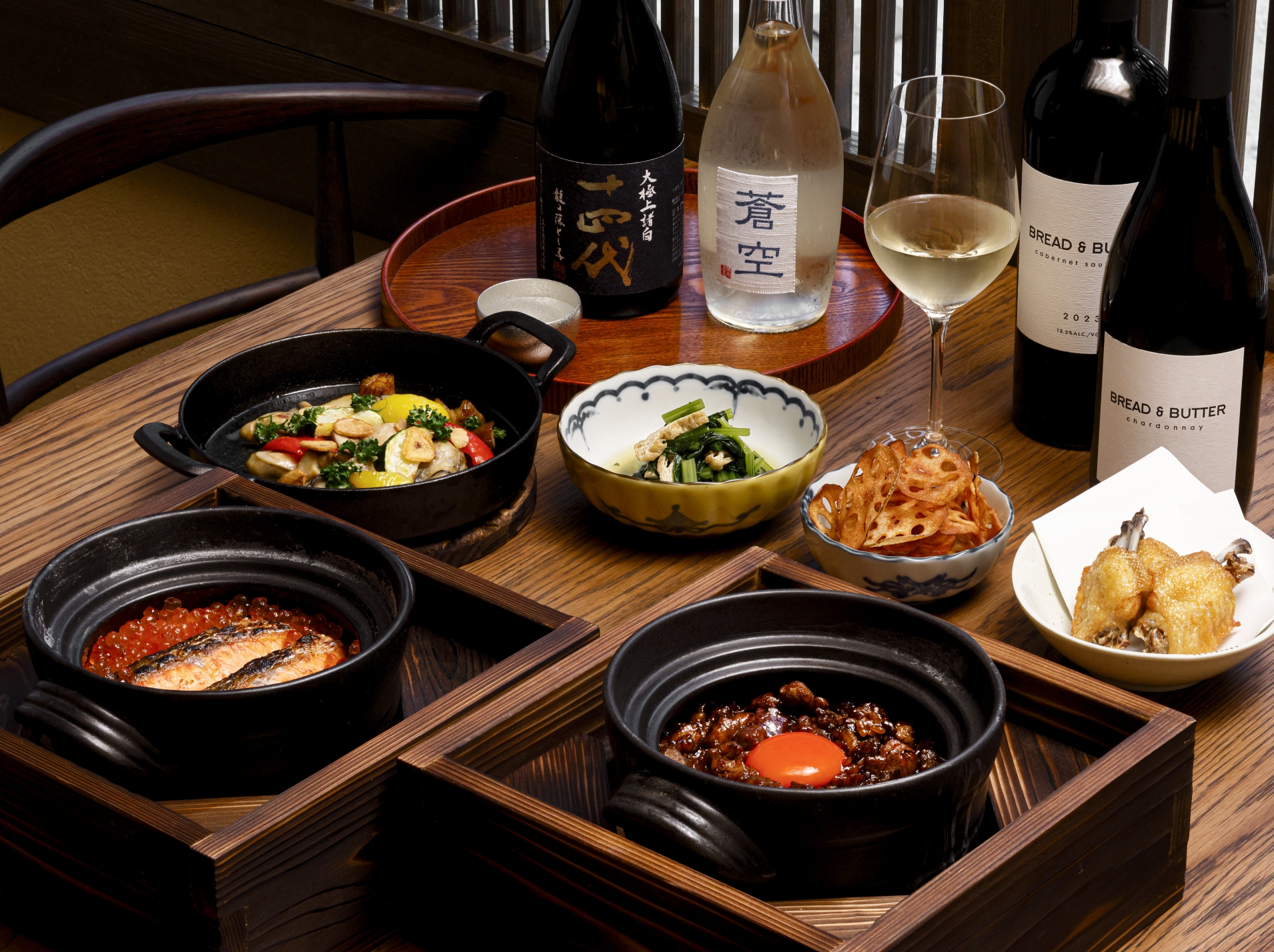 夜のメニュー（POP UP）写真