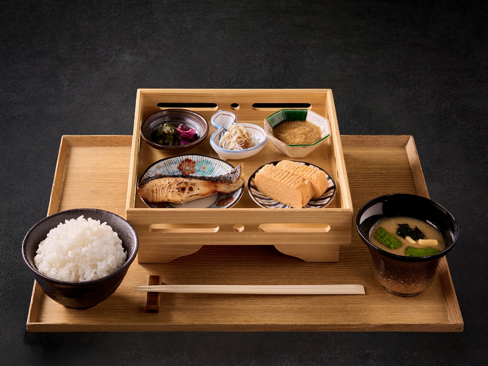 銀だらの西京焼き朝御膳