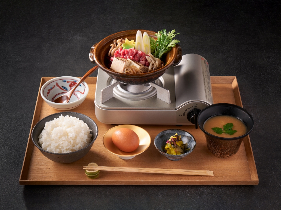 黒毛和牛のすき焼き御膳