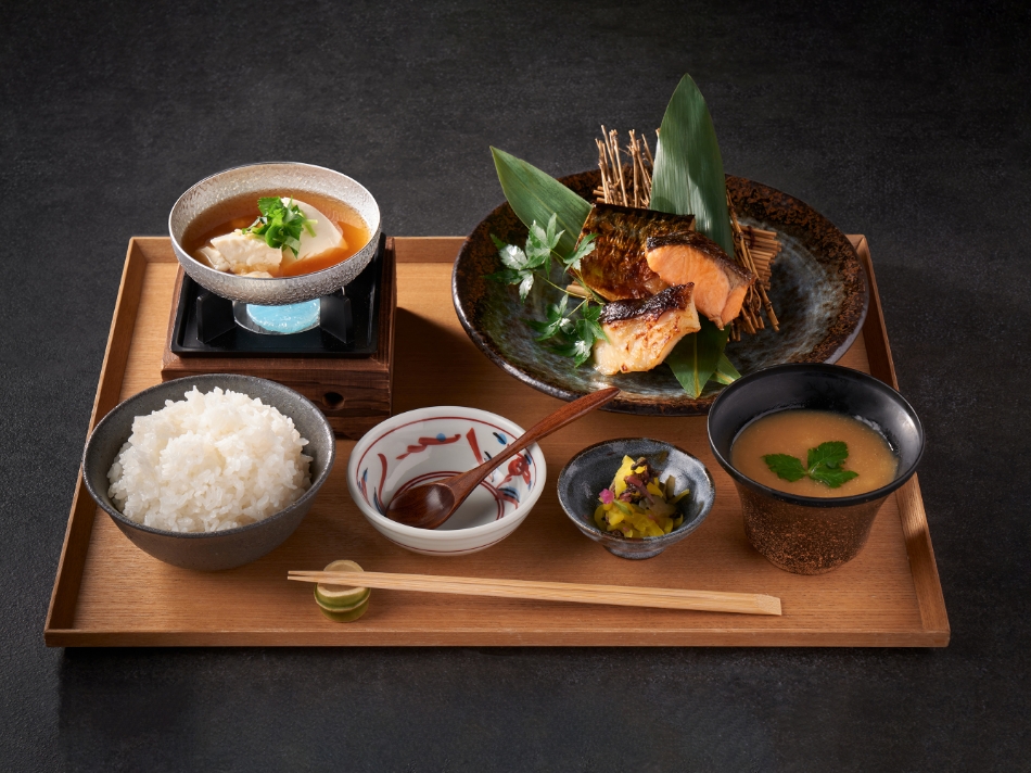 三種の焼き魚御膳